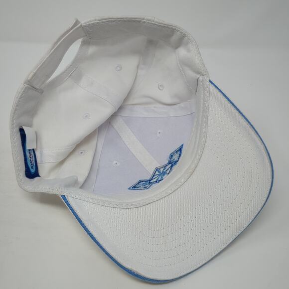 Hawaii Strapback Baseball Cap White One Size Adjustable Embroidered Surfware - Picture 6 of 8